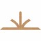 Ekena Millwork Richland Timber Gable Bracket, Western Red Cedar, 96"W x 44"H x 5 1/2"D x 5 1/2"F, 11/12 Pitch GBW096X44X0606RIC00SWR - alternate 1